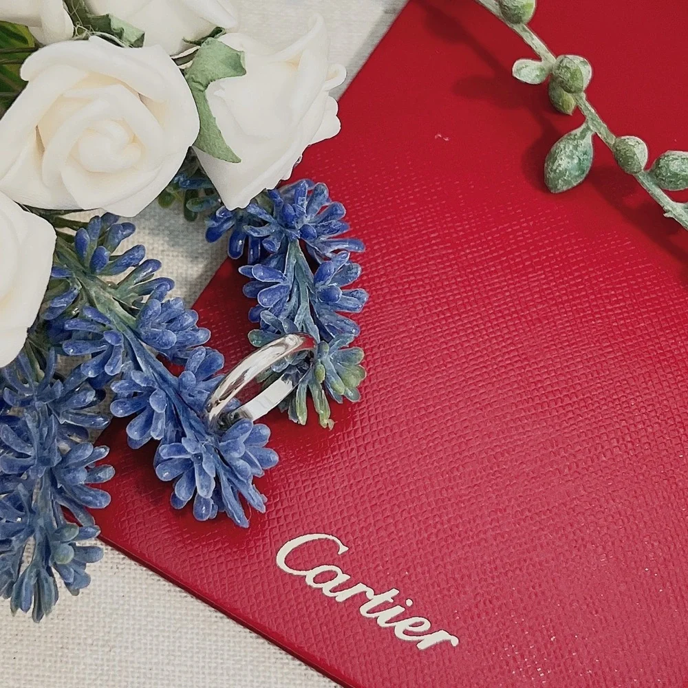 Cartier 1895 Wedding Band with a Diamond - Picture 3 of 8